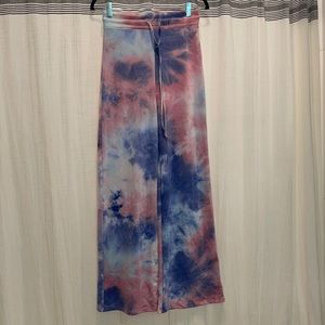 Vici tie dye wide leg pants